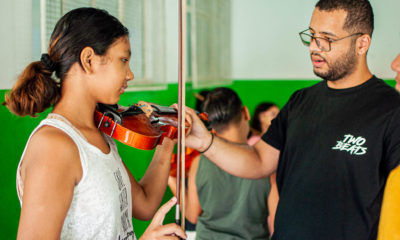 Aulas da Orquestra Jovem
