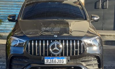 Mercedes GLE 53, do jogador do Fluminense, Felipe Melo