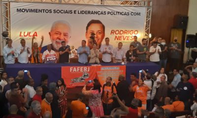 Lançamento do Manifesto Lula Presidente - Rodrigo Governador
