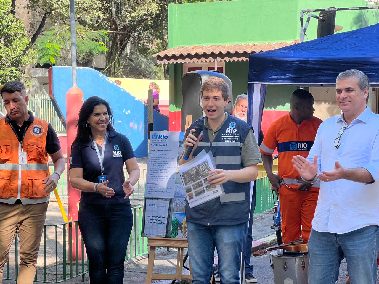 Prefeitura celebra aniversário de 130 anos de Copacabana com anúncios de melhorias no bairro