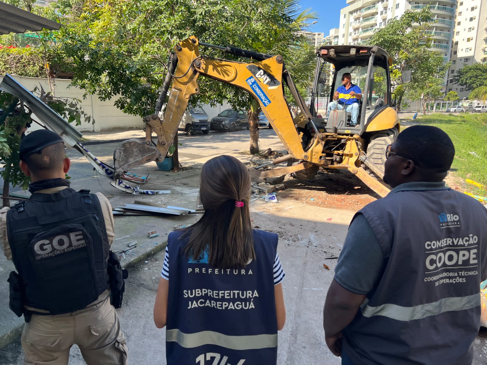 Construções irregulares Jacarepaguá