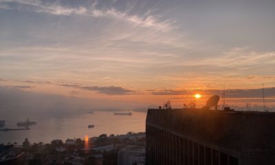 As temperaturas seguem estáveis em relação a ontem