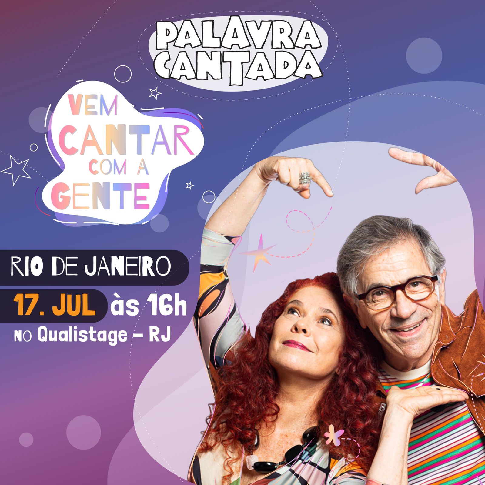 'Palavra Cantada' faz uma grande festa na Barra da Tijuca, na Zona Oeste do Rio