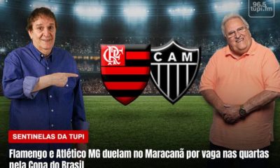 Mais de 60 mil torcedores se preparam para assistir à Flamengo e Atlético Mineiro no Maracanã