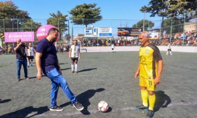 Romário e Cláudio Castro