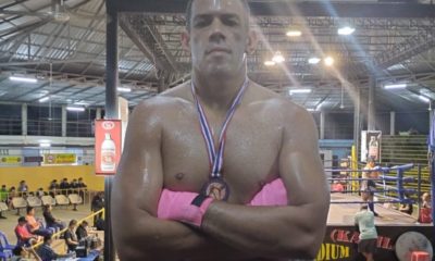 Anderson Souza, guarda municipal que é campeão mundial de muaythai