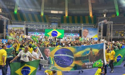 PL promove evento no Rio para formalizar candidatura de Bolsonaro à reeleição