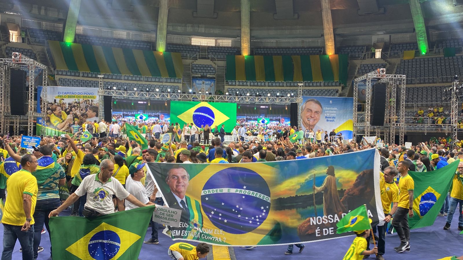 PL promove evento no Rio para formalizar candidatura de Bolsonaro à reeleição