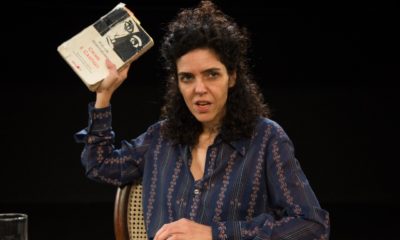 Atriz Liliane Rovaris se apresenta no monólogo 'Crime e Castigo 11:45', no Sesc Copacabana