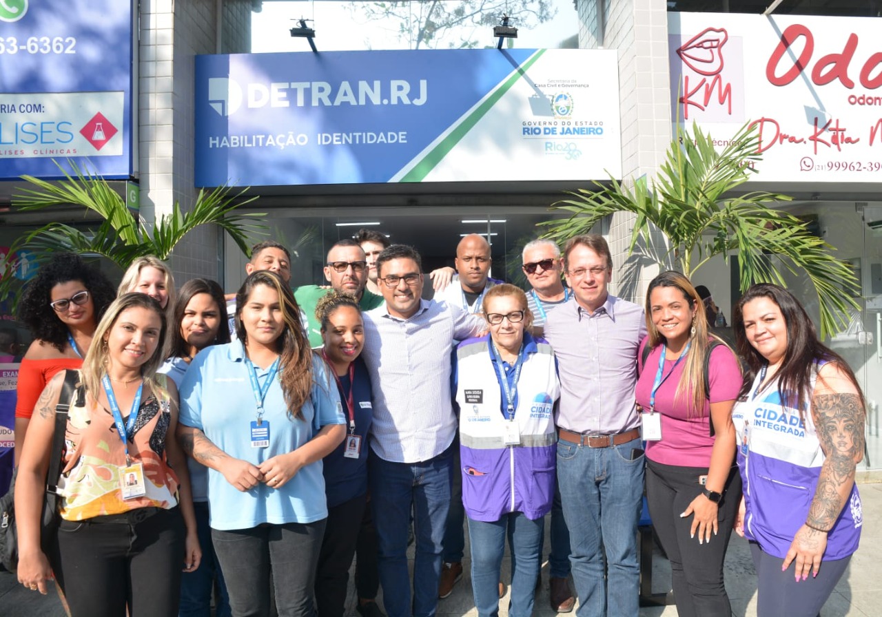 Governo do Rio inaugura novo posto do Detran no Itanhangá