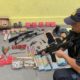 Policiais apreendem arsenal de guerra em Campo Grande