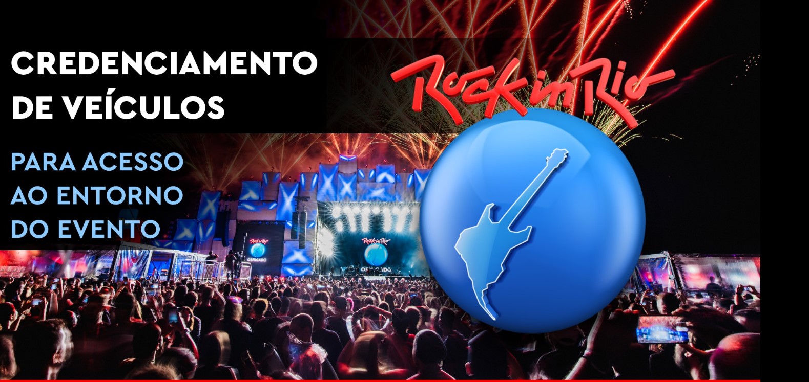 credenciamento veículos moradores entorno rock in rio