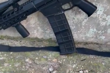 fuzil e pistola apreendidos belford roxo