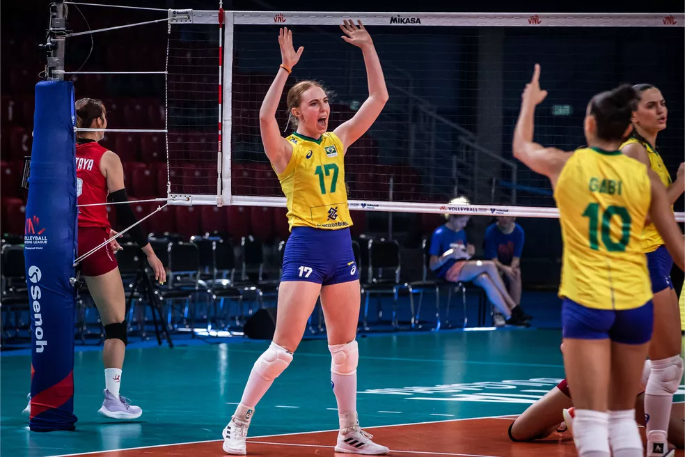 Liga das Nações de Vôlei: EUA supera o Brasil