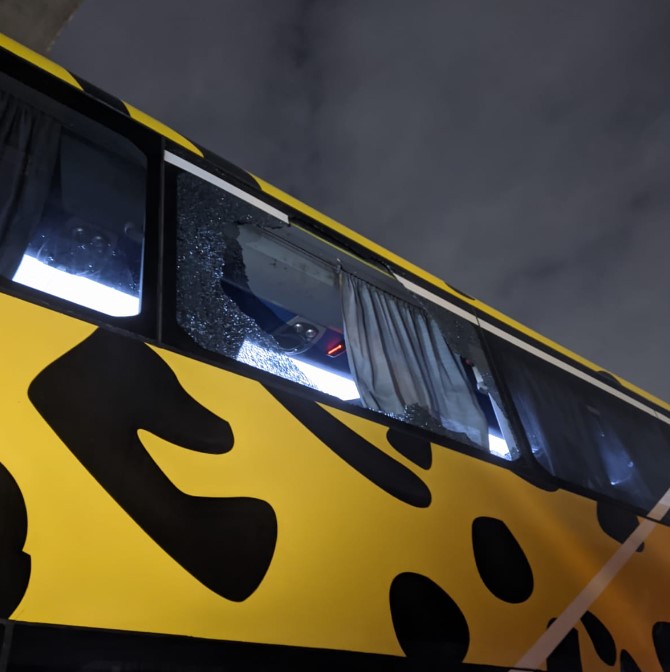 ônibus do Atlético-MG