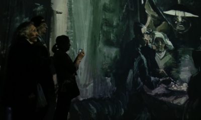 Exposição Paisagem de Van Gogh, mostra imersiva no universo, obra e vida do pintor holandês, no Shopping Pátio Higienópolis.