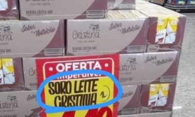 Soro de leite viralizou ao ser comercializado nos mercados