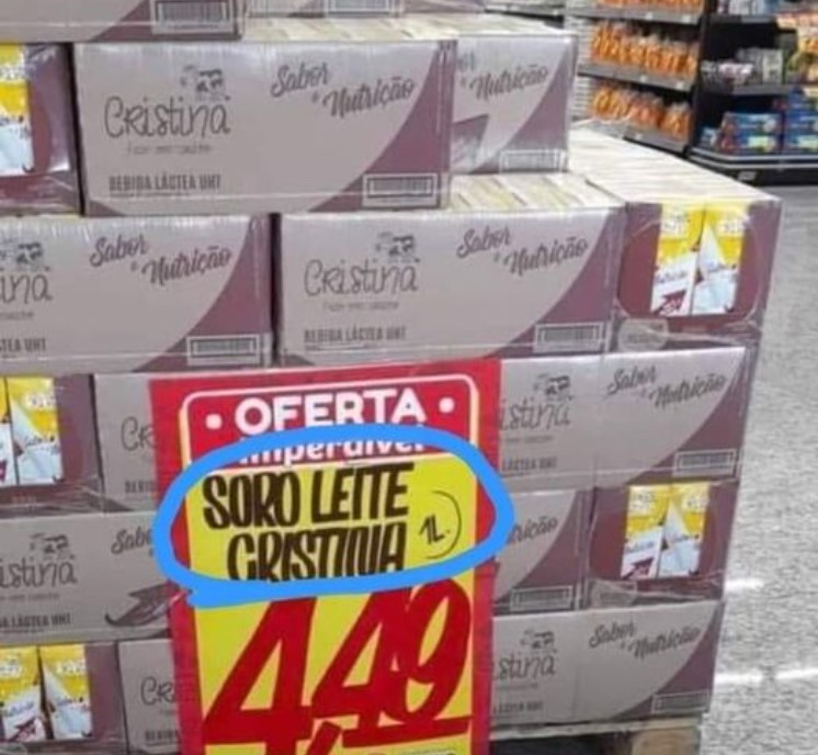 Soro de leite viralizou ao ser comercializado nos mercados