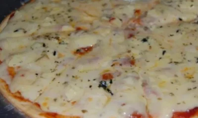 Pizza Deliciosa de Liquidificador