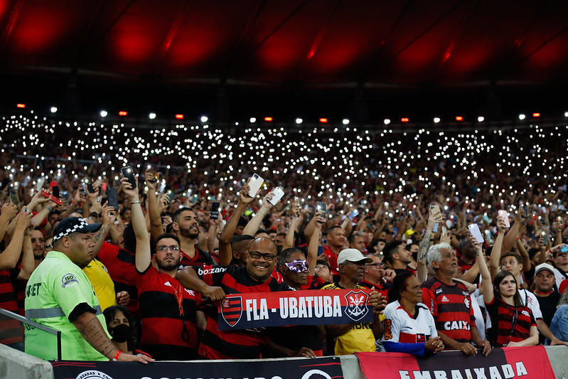 Torcida do Flamengo no Maracanã