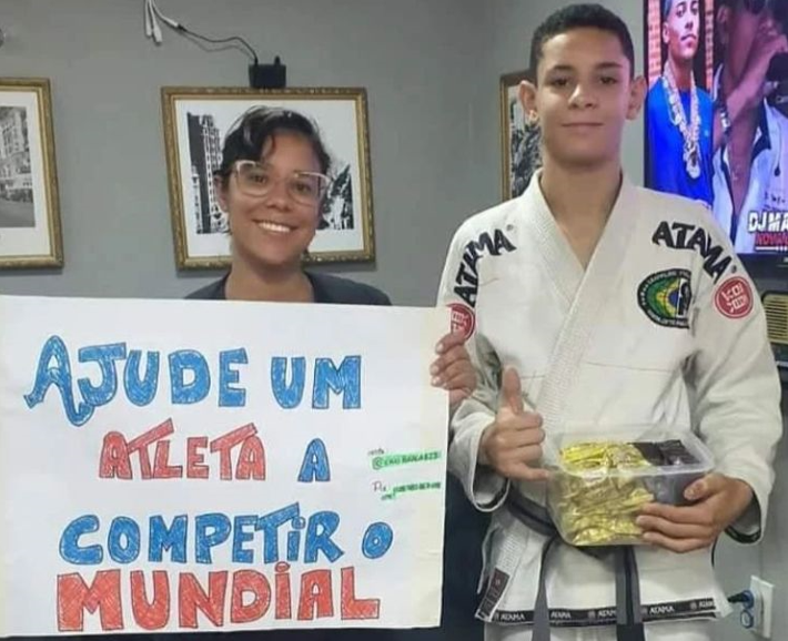 Caio Braga, de 13 anos