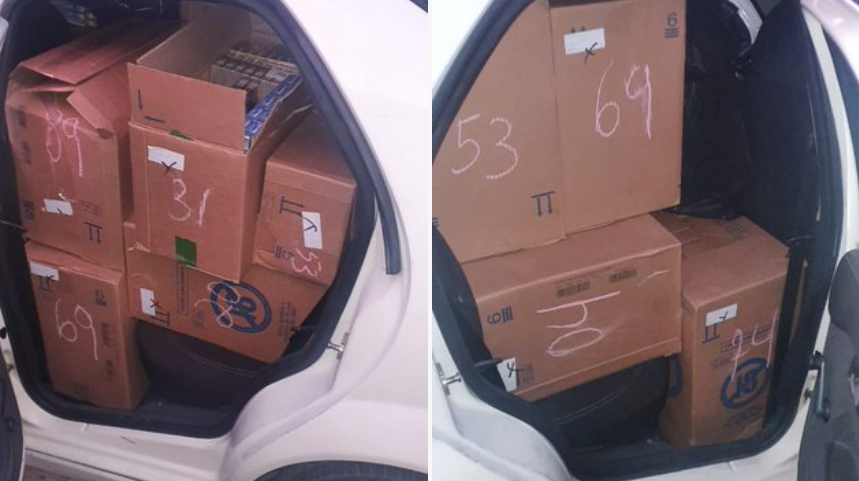 Carga de cigarros recuperada