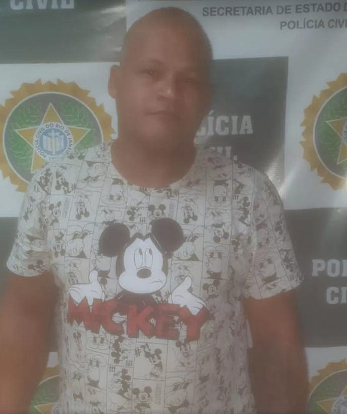 Fabiano da Conceição, preso por latrocínio e ocultação de cadáver, estava foragido há 18 anos
