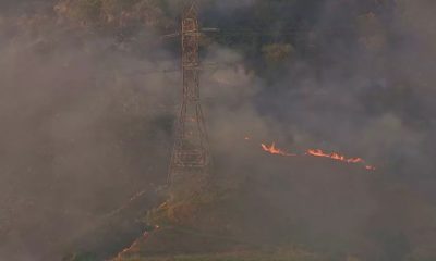 Incêndio no Parque Estadual da Pedra Branca
