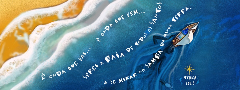 Logo oficial da Unidos da Tijuca para o Carnaval 2023