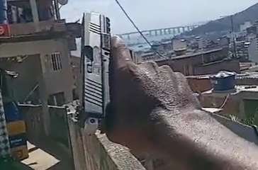 Traficante armado em Niterói
