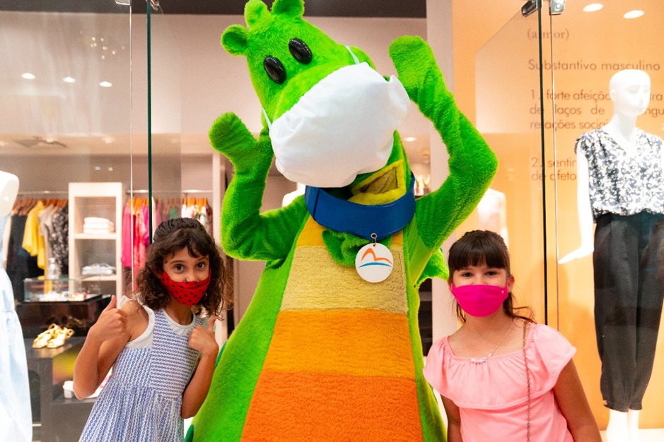 Botafogo Praia Shopping oferece oficinas artísticas e brincadeiras gratuitas para bebês e crianças (Foto: Divulgação)