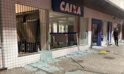 Agência da Caixa Econômica Federal em Vila Isabel é atacada por criminosos