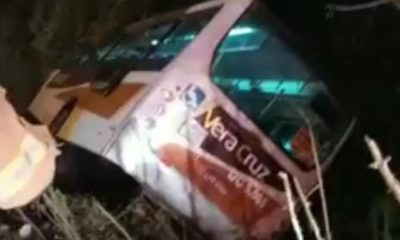 Acidente com ônibus deixa feridos na Baixada