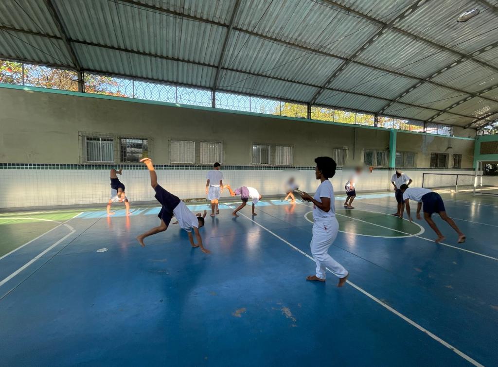 Degase realiza Projeto de Capoeira para jovens que cumprem medidas socioeducativas