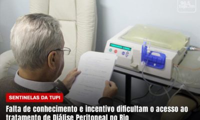 Paciente Renal crônico pode fazer diálise em casa Sentinelas da Tupi Especial