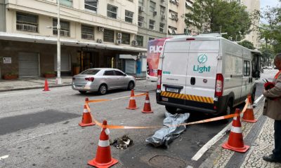 Corpo é localizado em galeria no Centro do Rio