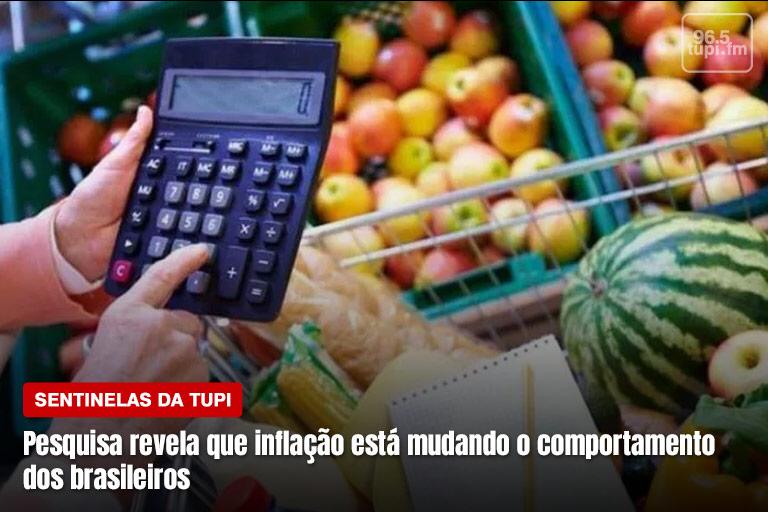 Inflação afeta comportamento dos brasileiros