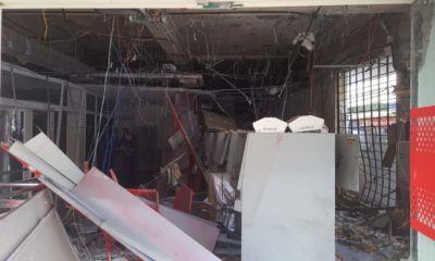 Bandidos explodem agência bancária na Baixada Fluminense