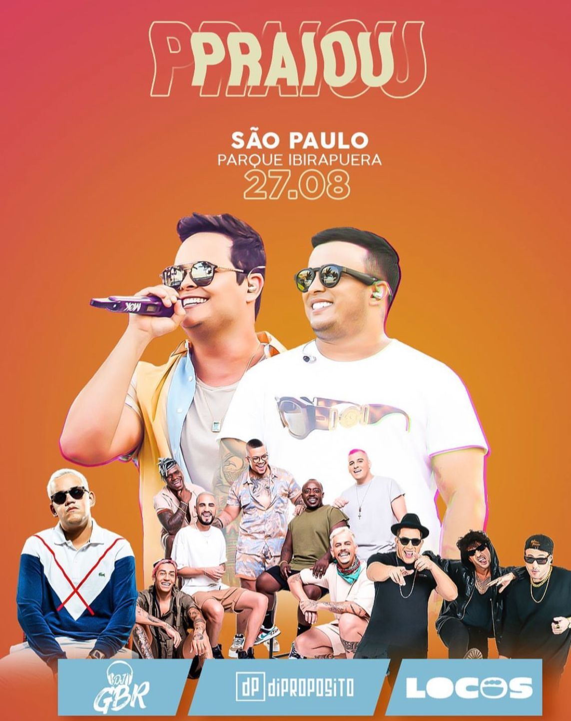Matheus & Kauan transformam Ibirapuera em praia e se apresentam em mega festival