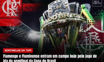 Flamengo enfrenta o São Paulo e Fluminense o Corinthians. Começam hoje os duelos das semifinais da Copa do Brasil