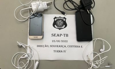 Operação na SEAP apreende celulares e grande quantidade de drogas e 4 unidades prisionais no Rio