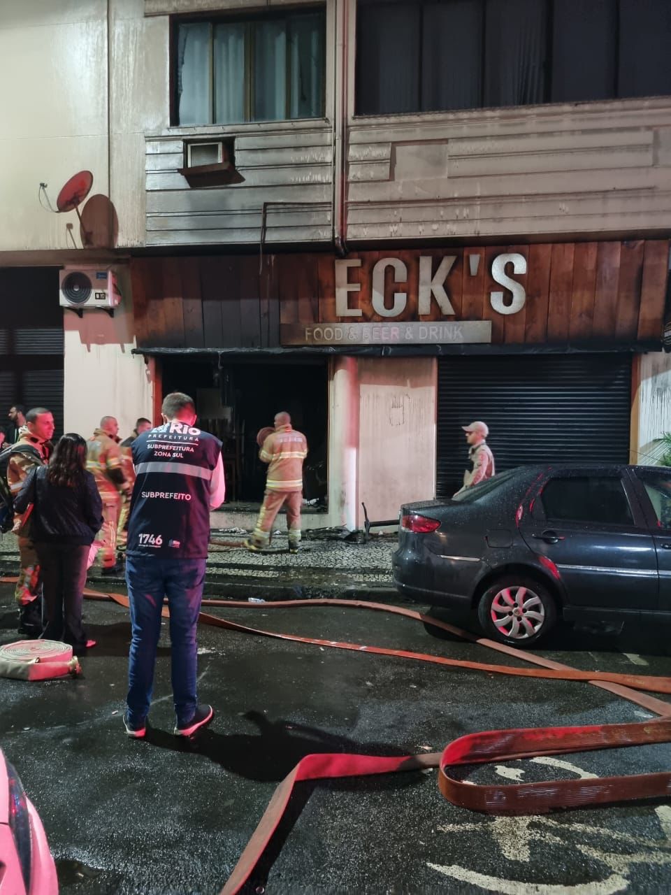 Baecks Copacabana incêndio