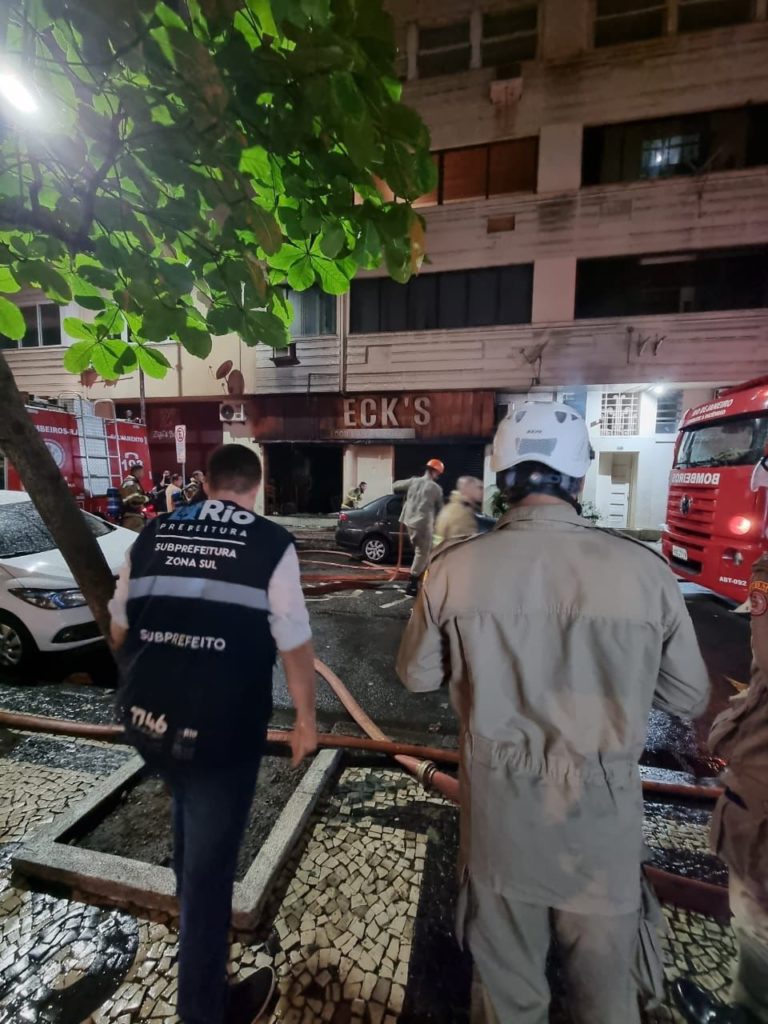 Baecks Copacabana incêndio