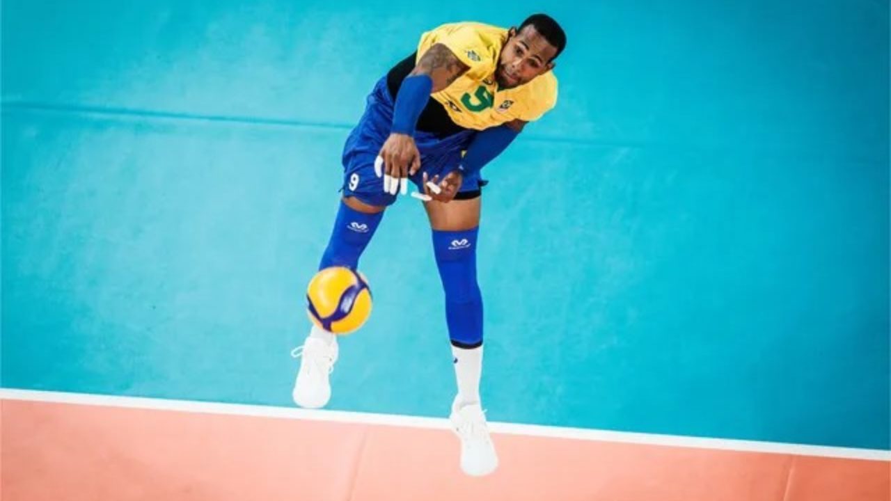 Brasil vence Catar e continua 100% no Mundial de vôlei masculino