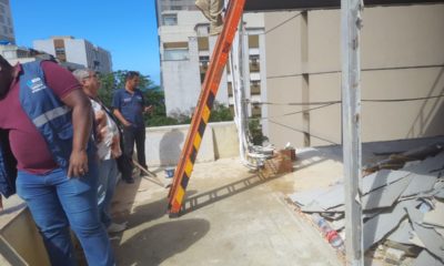Demolição de imóvel em Ipanema