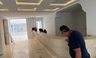 Obras hotel escola Duque de Caxias