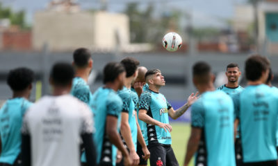 Treino do elenco de futebol profissional do Vasco da Gama no CT Moacyr Barbosa em 20 de setembro de 2022. Foto: Daniel RAMALHO/VASCO