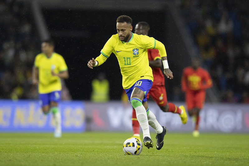 Neymar contra Gana