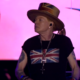 Axl Rose durante apresentação do Guns N' Roses no Rock in Rio