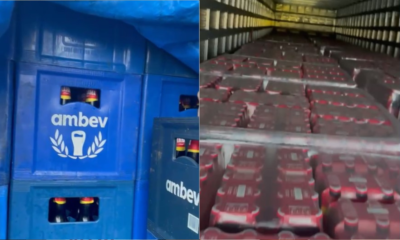 Carga apreendida em São Gonçalo